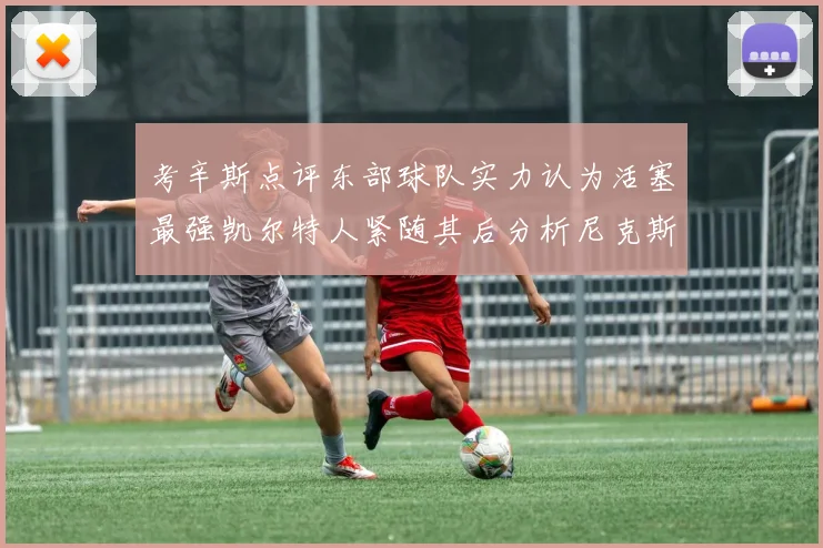 考辛斯点评东部球队实力认为活塞最强凯尔特人紧随其后分析尼克斯不足之处